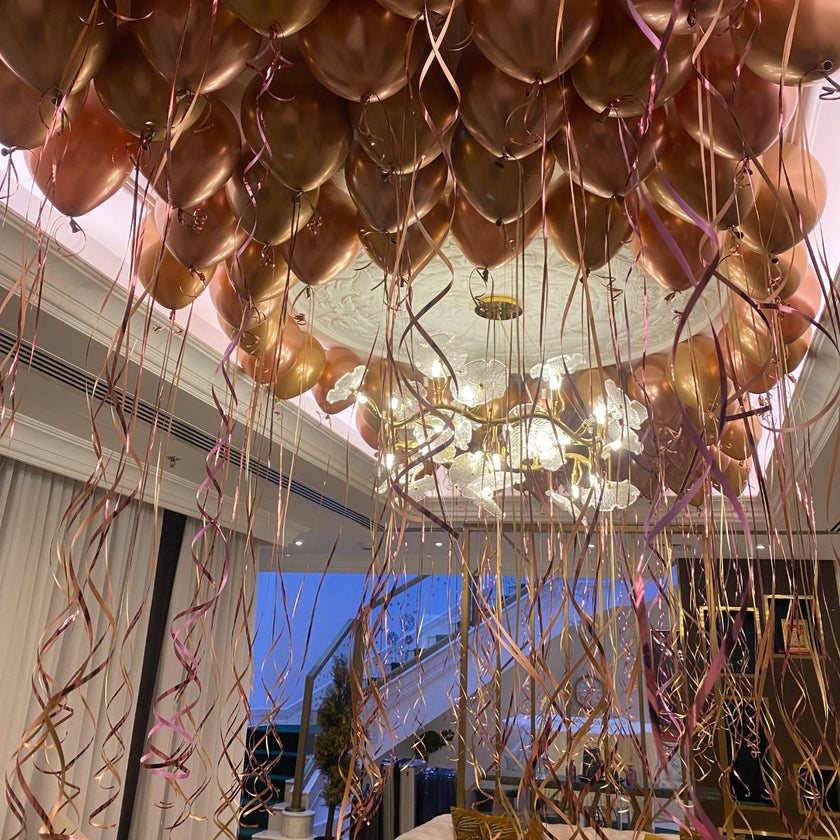 Special Birthday 100 Ceiling Balloons