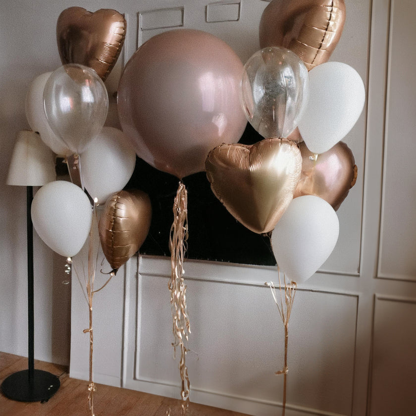 2 Balloon Bouquets + Giant Custom Balloon