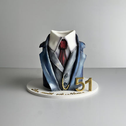 Gentleman Suit Cake