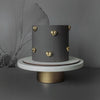 Golden Heart Minimalist Cake